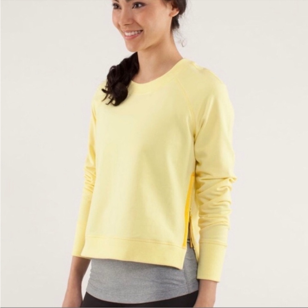 Lululemon rejuvenate side zip pullover